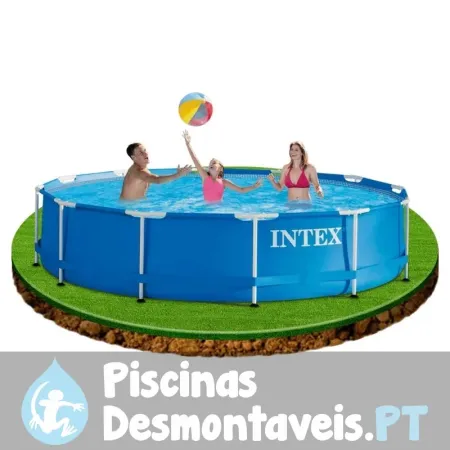 Piscina Estructural Intex Prisma Frame 305x76 Cm